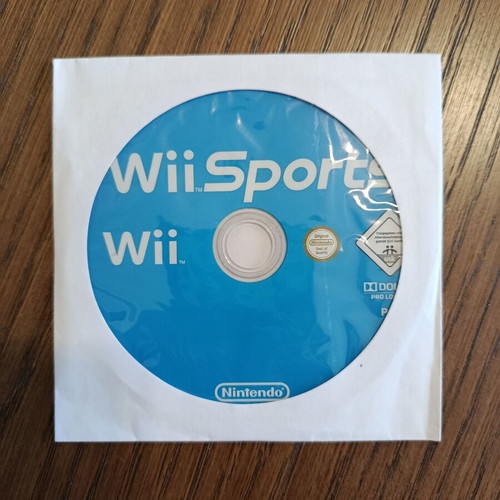 Wii Sports game disc used for Nintendo Wii