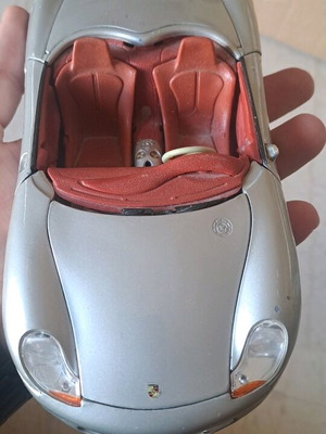 Αυτοκίνητο Porsche μεταχειρισμένο, μεταλλικό και στιβαρό παιχνίδι