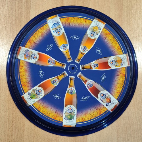 Schneider Weisse beer promotional non-slip plastic serving tray used