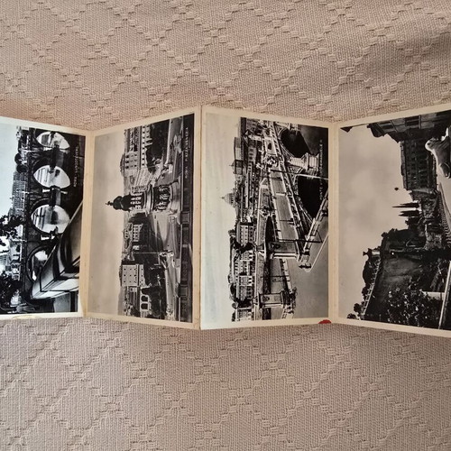 Ricordo di Roma vintage postcard album with 20 views