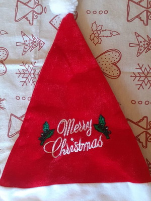 Christmas hat like new
