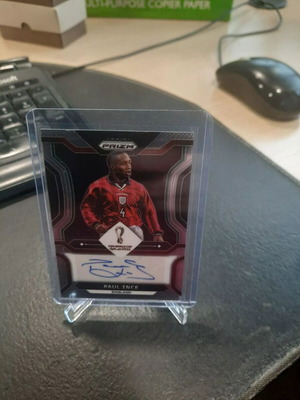 Картичка Panini Prizm Fifa World Cup Qatar 2022 Paul Ince употребявана