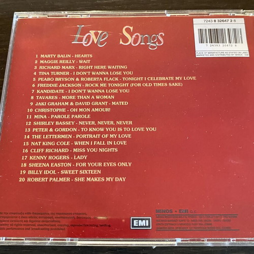 Various Galaxy Love Songs CD used