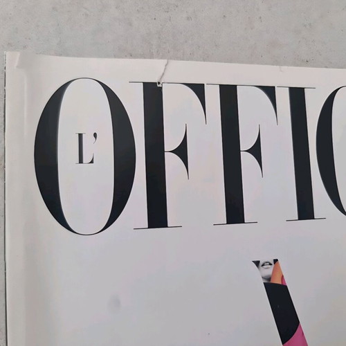 L'officiel magazine Yves Saint Laurent tribute like new