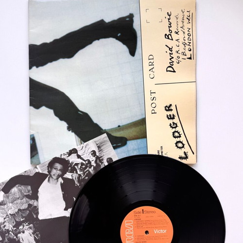 David Bowie Lodger LP used, 1st UK gatefold 1979