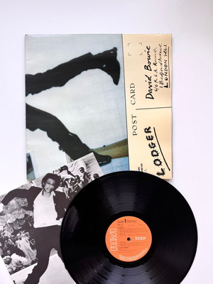 David Bowie Lodger LP употребяван, 1-во издание UK gatefold 1979