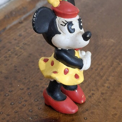 Mickey & Minnie Mouse vintage 80s figure set used, PVC