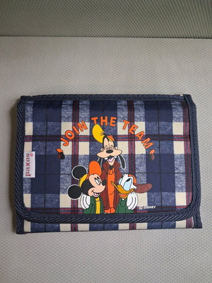 Σχολική κασετίνα Paxos Disney Join the Team καινούργια με Μίκυ, Ντόναλντ, Γκούφυ