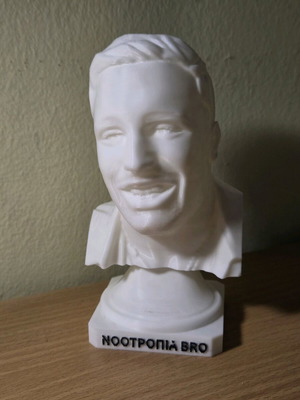 Προτομή Gio K "Νοοτροπία Bro!" καινούργια 13cm
