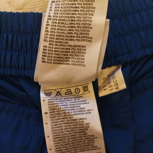 Adidas collectible volunteer tracksuit pants Athens 2004 like new, blue