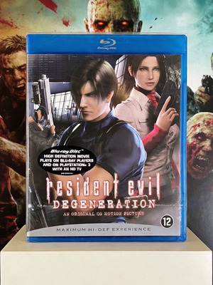 Resident Evil Degeneration Blu-Ray καινούργιο, κινούμενα σχέδια περιπέτεια
