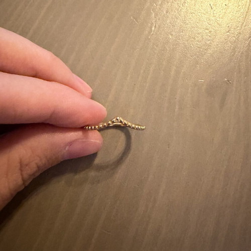 Pandora rose gold ring like new