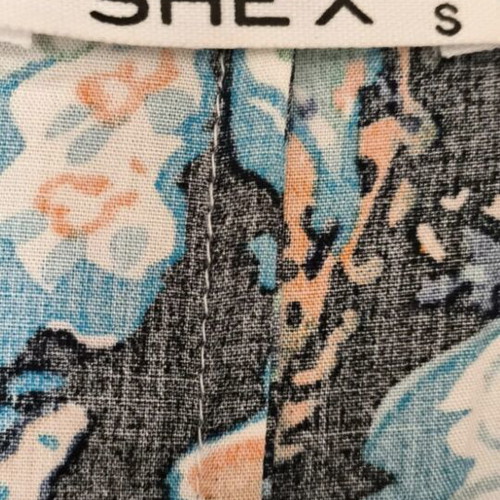 Dress SheX summer wrap dress made in Greece like new, colorful