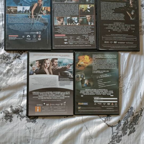 DVD set of action movies with subtitles