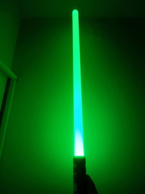 Star Wars lightsaber new, metal with sounds and effects