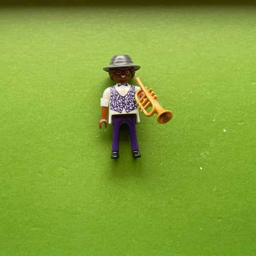 Playmobil jazz musician figure like new