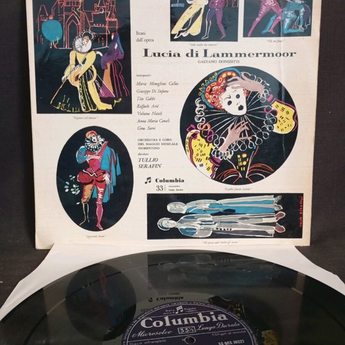 Lucia Di Lammermoor vinyl used in good condition