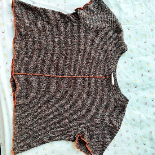 Kazaka size S like new, brown colorful