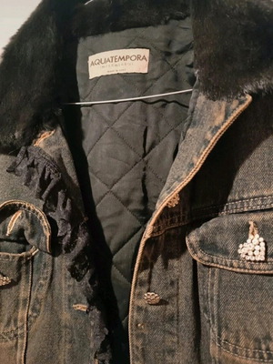 Vintage Aquatempora jacket like new, black, small-medium