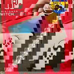  Nintendo Switch OLED + Калъф + Micro SD (256GB)(ГАРАНЦИОННА КАРТА)