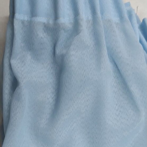 Blue curtain for students or teenagers, 2.85m width x 2.5m height