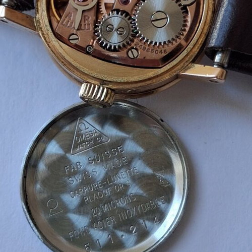 Omega 484 vintage 1980 women's mechanical watch