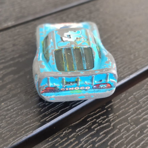 Disney McQueen 1:55 toy car used with paint wear