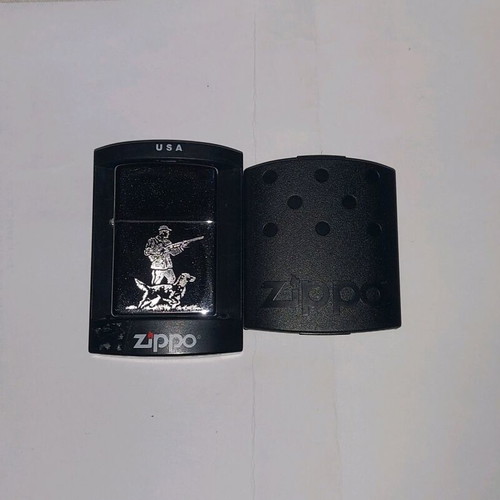 Zippo 250 Hunter Lighter new, High Polish Chrome finish