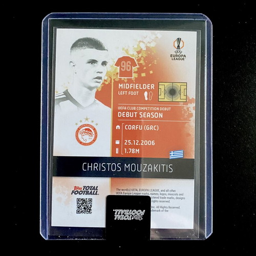 Olympiacos Topps Complete Set Cards /99 New