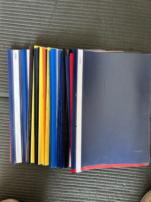 Filing and work organization folders like new, pack of 35
