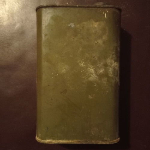 Vintage metal tins large Camden N.J. USA used