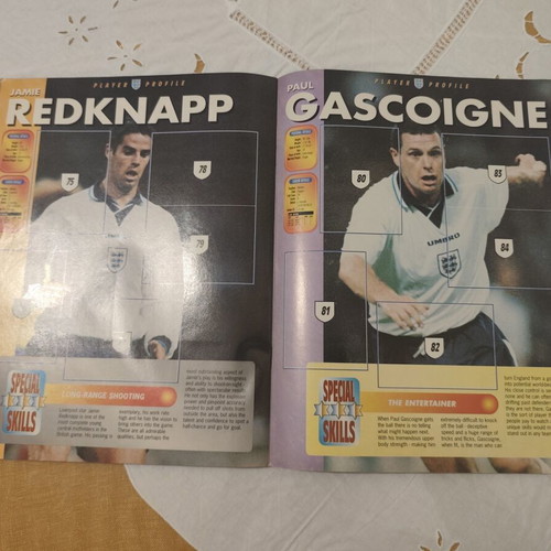 Panini England 96 sticker album used, empty