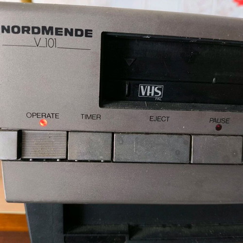 Nordmende VIDEO V101K VCR used, VHS recorder and player retro