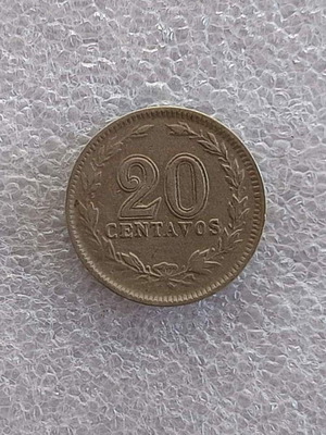 Argentina 20 Centavos coin 1929, cupronickel