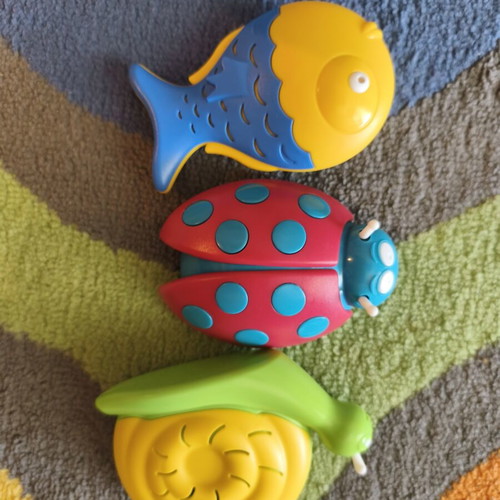 Halilit animal-shaped shaker rattles
