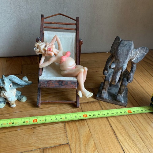 Funny miniatures 3 pcs like new