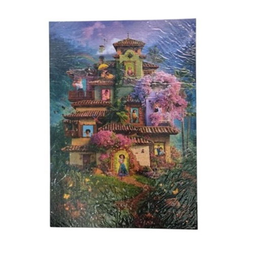 Encanto framed puzzle like new, 50x70cm wall decoration