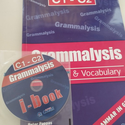 Grammalysis C1 - C2 Grammar & Vocabulary book with i-Book CD used