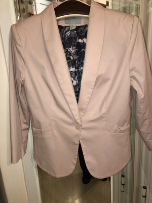 Elegant pink suit like new, cotton from Germany