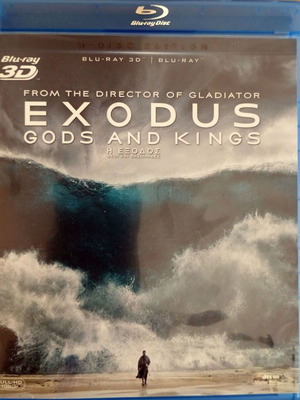 Exodus Gods and Kings Blu-Ray μεταχειρισμένο με ελληνικούς υπότιτλους