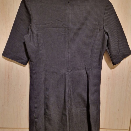 Sisley dark gray dress with short sleeves used, size XS