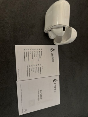 Edifier TWS200 wireless headphones, white