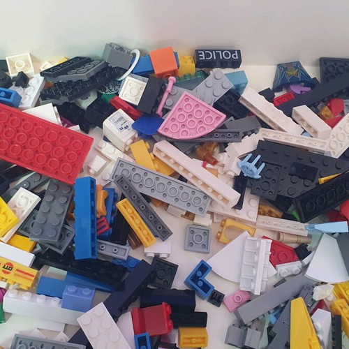 Compatible building blocks 1kg used