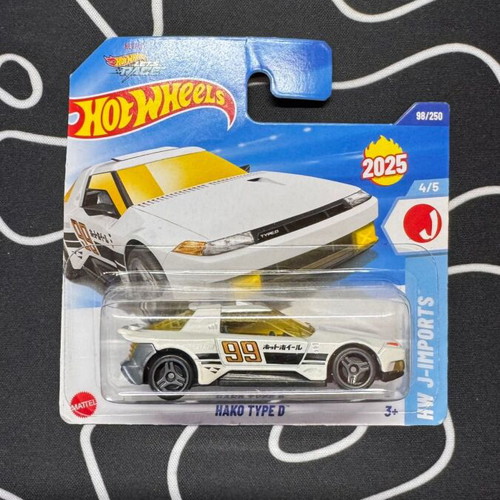 Hot Wheels Hako Type D New Sealed Toy Car