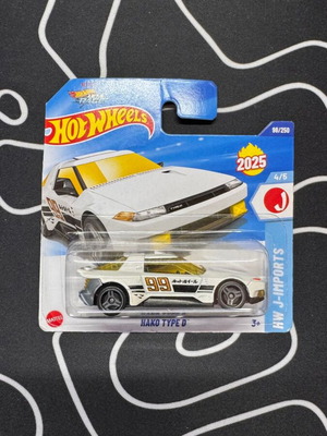 Hot Wheels Hako Type D New Sealed Toy Car