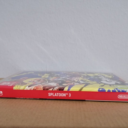 Splatoon 3 Nintendo Switch game cover used, no game or case