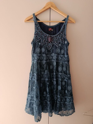 Yumi dress like new, blue, size M