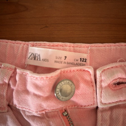 Zara denim shorts for girls 7-9 years with two Shein cotton shorts