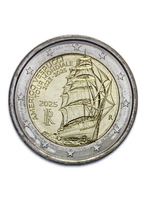 Italy 2 Euro 2025 UNC from roll