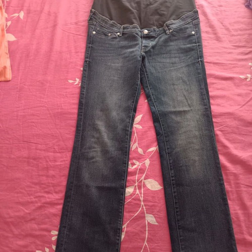 H&M maternity jeans like new, blue